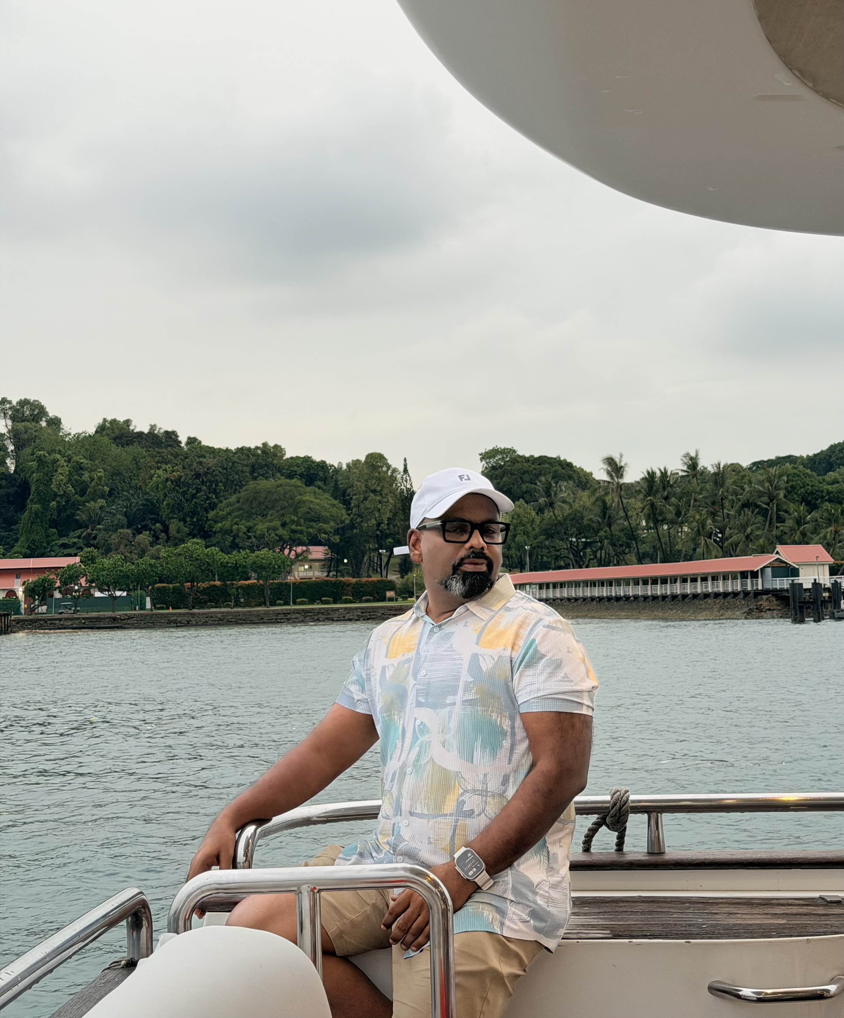On the water
